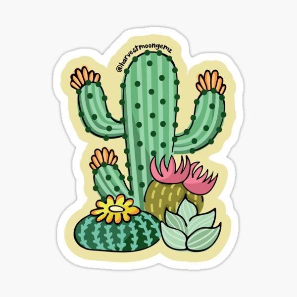 Cactus Sticker Sticker