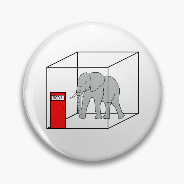 Item preview, Elephant In The Room designed and sold by nerdpins.