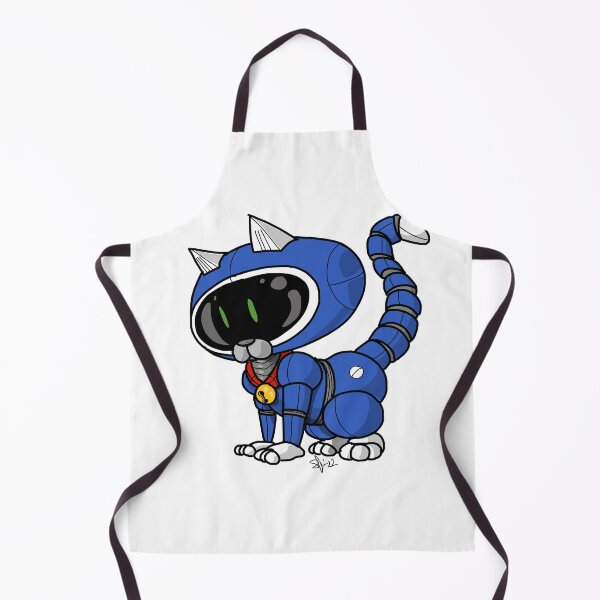 Item preview, Little kitty robot blue designed and sold by Pittstop.