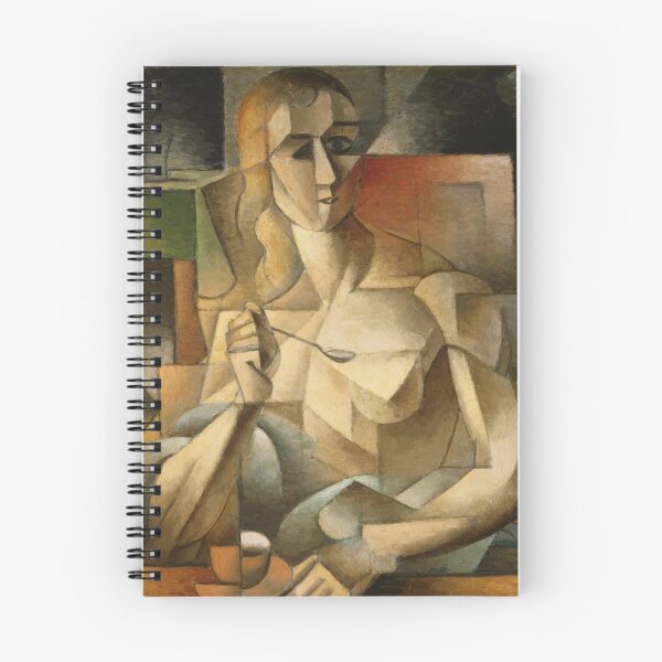 Item preview, Lora del tè Donna col cucchiaino - 1911 by Jean Metzinger - Vintage Art designed and sold by RickE.