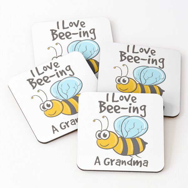 Item preview, Funny I Love Bee-ing A Grandma Bee Lover designed and sold by Betsytiptoe.