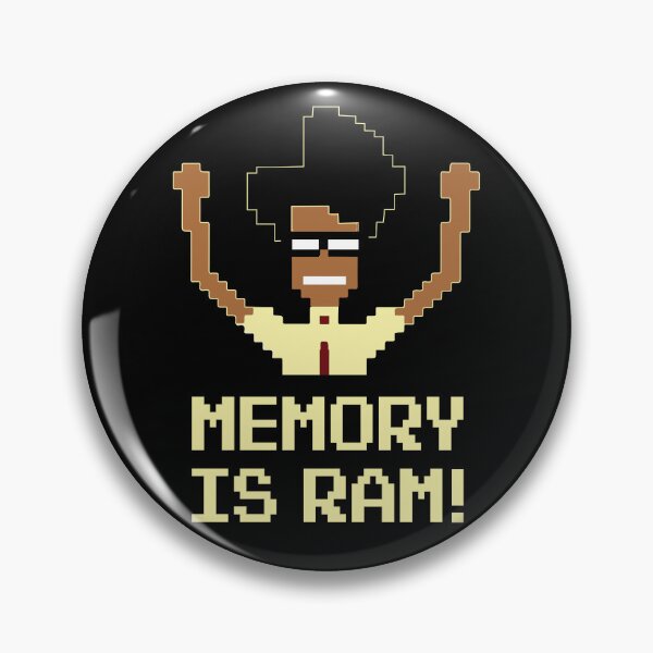 Item preview, Memory is ram, The IT Crowd, Moss designed and sold by GeeksUnique.
