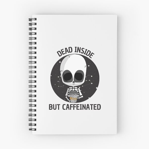 Item preview, dead inside  but caffeinated designed and sold by HAYAJAT.