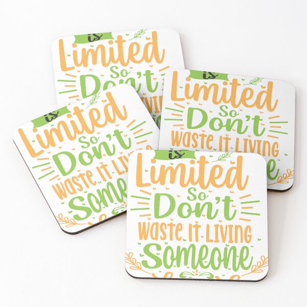 Item preview, Motivation 101 | Your Time is Limited | Don't Waste it Living Someone Else's Life designed and sold by CadDesignerr.