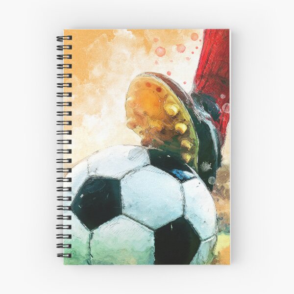 Artikelvorschau, Fußballaquarell-Sportkunst #football #soccer entworfen und verkauft von JBJart.