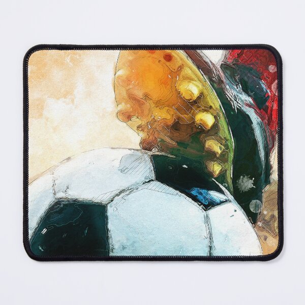 Item preview, Football watercolor sport art #football #soccer designed and sold by JBJart.