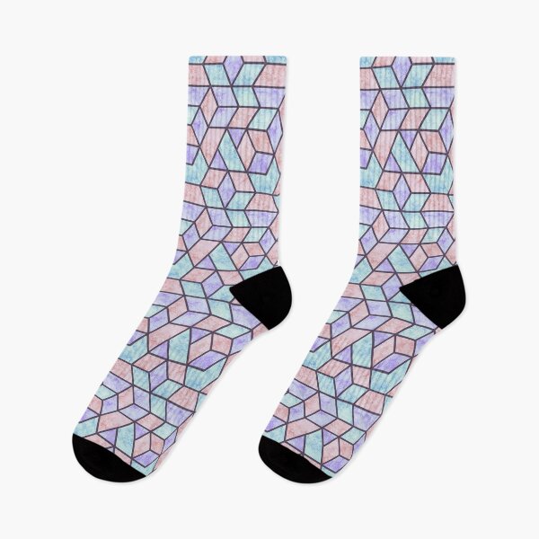 Item preview, Geometric Hexagon (Pastel, marble) designed and sold by ianablakeman.
