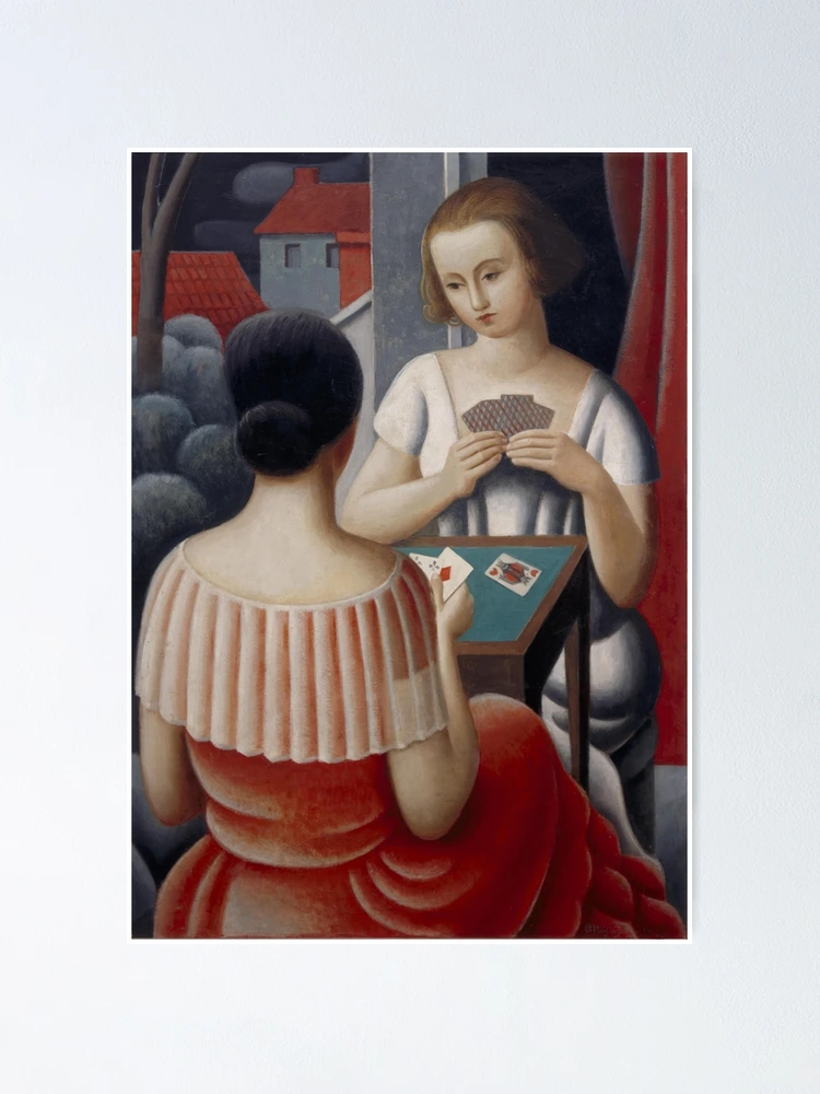Jean Metzinger、Joueur de cartes、希少画集より Playing Cards by Jean Metzinger - Vintage Art