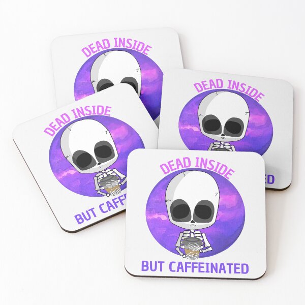 Item preview, dead inside  but caffeinated designed and sold by HAYAJAT.