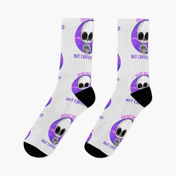 Item preview, dead inside  but caffeinated designed and sold by HAYAJAT.