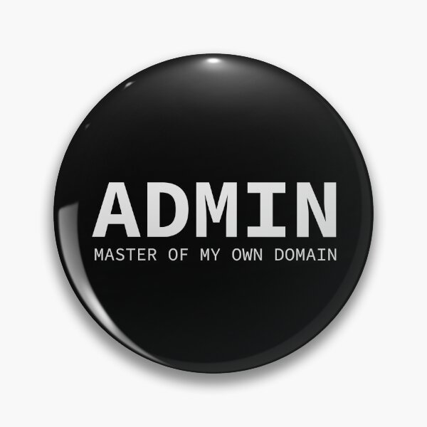Item preview, Admin master of my own domain designed and sold by GeeksUnique.