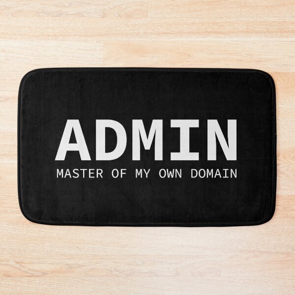 Item preview, Admin master of my own domain designed and sold by GeeksUnique.