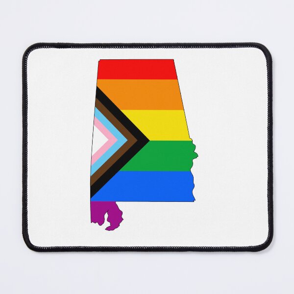 Item preview, Alabama Progress Pride designed and sold by Gayesthetic.