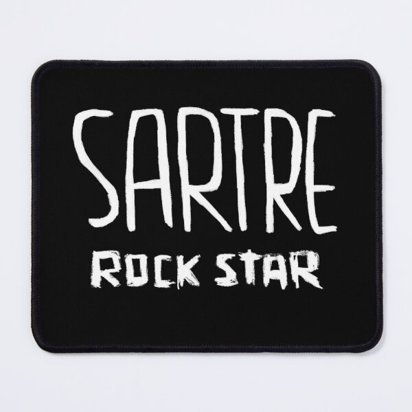 Artikelvorschau, Philosophie, französischer Schriftsteller, Rockstar, Sartre entworfen und verkauft von badlydrawnbabe.