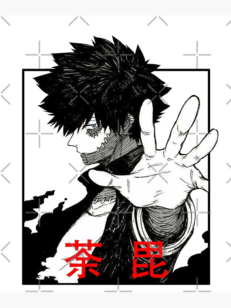 Dabi Toya Todoroki My Hero Academia Manga Poster For Sale By Animeweebshirt Redbubble 7828