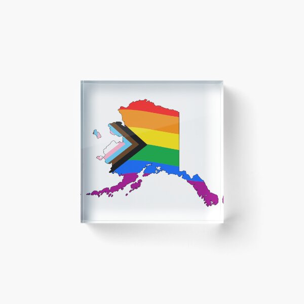 Item preview, Alaska Progress Pride designed and sold by Gayesthetic.