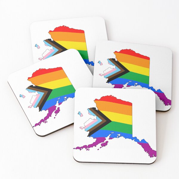 Item preview, Alaska Progress Pride designed and sold by Gayesthetic.