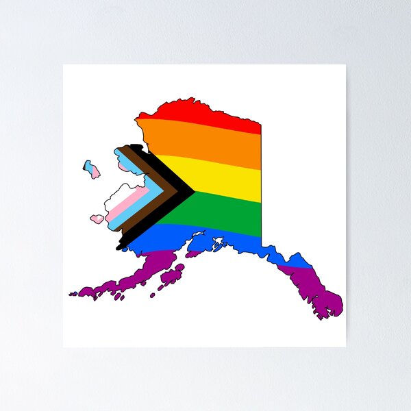 Item preview, Alaska Progress Pride designed and sold by Gayesthetic.