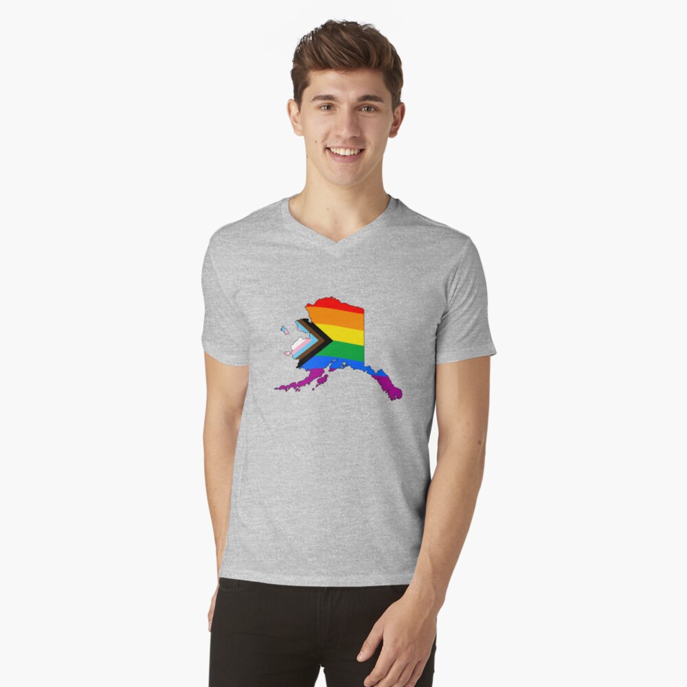 Item preview, V-Neck T-Shirt designed and sold by Gayesthetic.