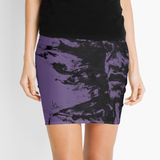 The Burden... Purple Edition Mini Skirt