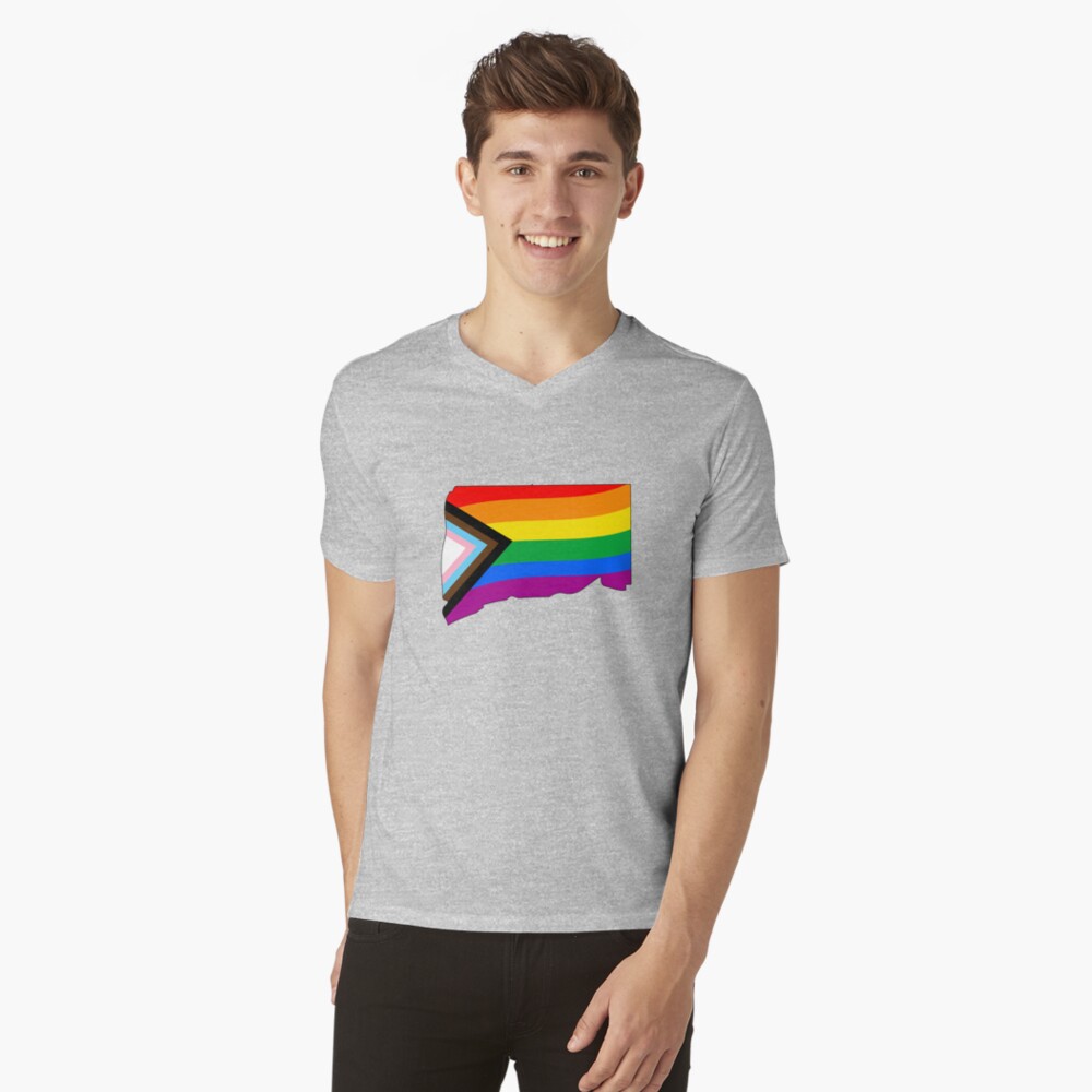 Item preview, V-Neck T-Shirt designed and sold by Gayesthetic.