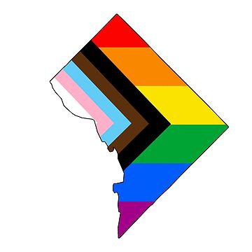 Artwork thumbnail, DC Progress Pride by Gayesthetic