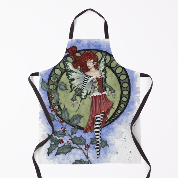 Item preview, Holly Fairy designed and sold by AmyBrownArt.
