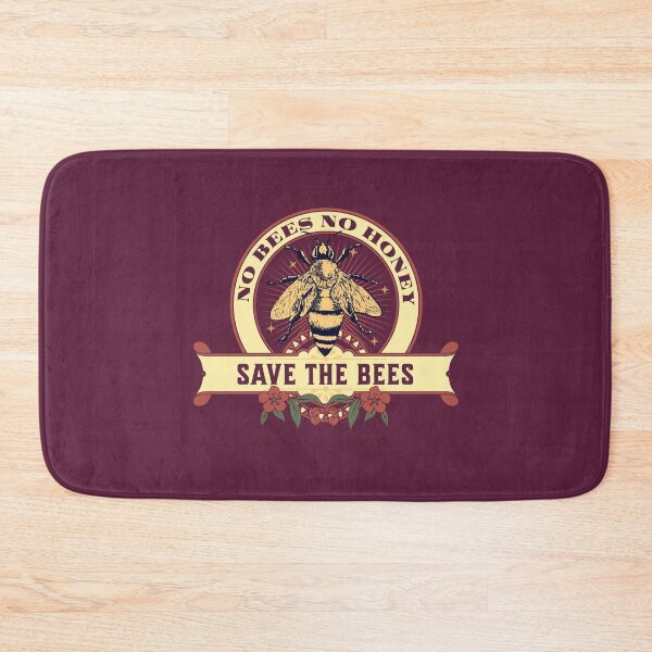 Item preview, No Bees No Honey Save The Bees Lovers designed and sold by JooArtPrints  ★★★★★.