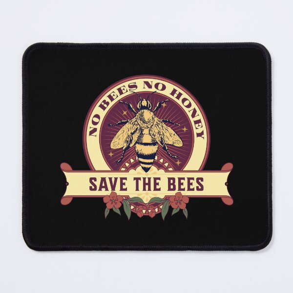 Item preview, No Bees No Honey Save The Bees Lovers designed and sold by JooArtPrints ★★★★★.