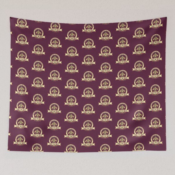 Item preview, No Bees No Honey Save The Bees Lovers designed and sold by JooArtPrints  ★★★★★.
