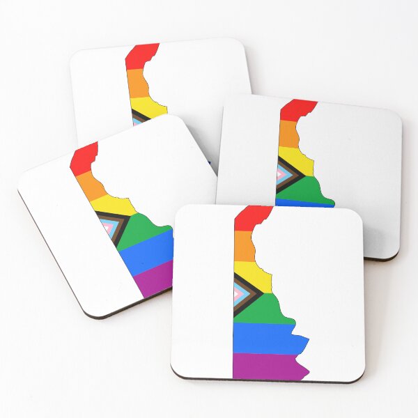 Item preview, Delaware Progress Pride designed and sold by Gayesthetic.