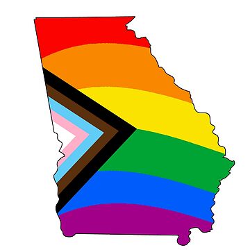 Artwork thumbnail, Georgia Progress Pride by Gayesthetic