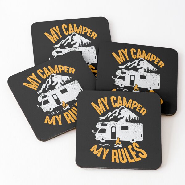 Item preview, My Camper My Rules RV Camping Lover Gift designed and sold by Marcid95.