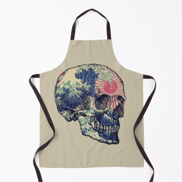 Item preview, Skull and the Great Wave designed and sold by Lidra Zehcnas.