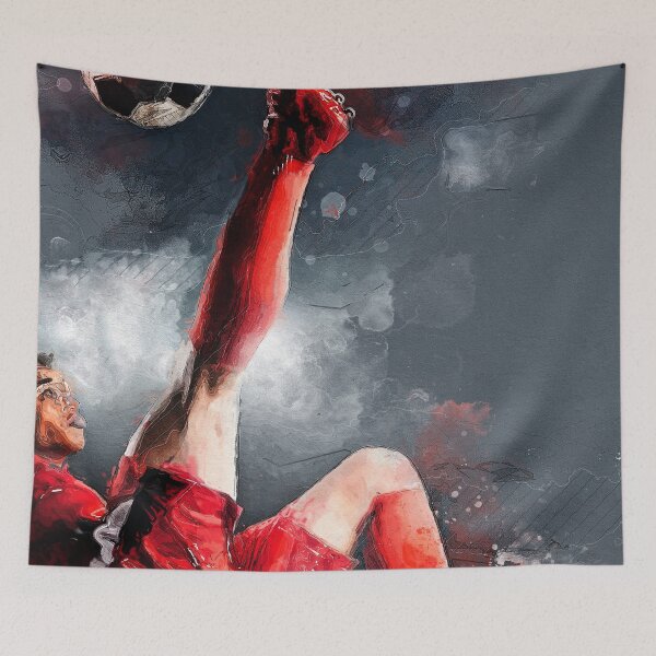 Item preview, Football watercolor sport art #football #soccer designed and sold by JBJart.