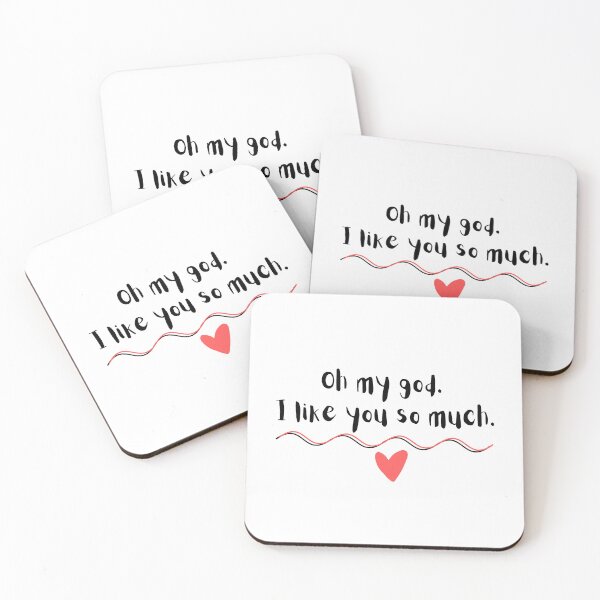Item preview, Oh my god. I like you so much, Heartstopper Nick quote, Heartstopper designed and sold by FairyOfCherries.