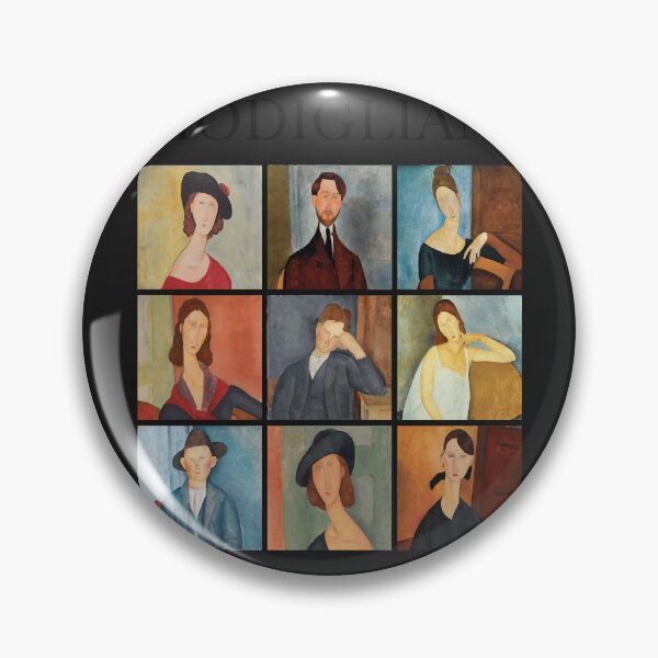 Item preview, Modigliani collage designed and sold by RamonaGoytia.