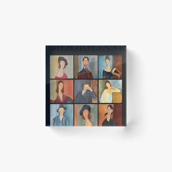 Item preview, Modigliani collage designed and sold by RamonaGoytia.