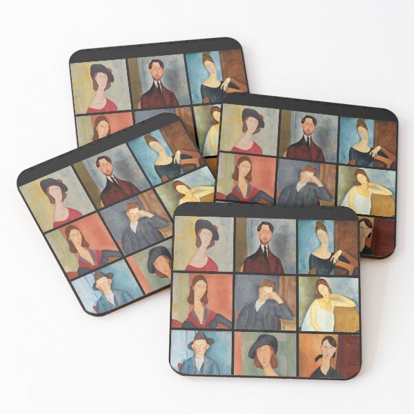 Item preview, Modigliani collage designed and sold by RamonaGoytia.