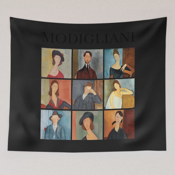 Item preview, Modigliani collage designed and sold by RamonaGoytia.