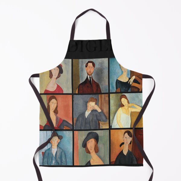 Item preview, Modigliani collage designed and sold by RamonaGoytia.