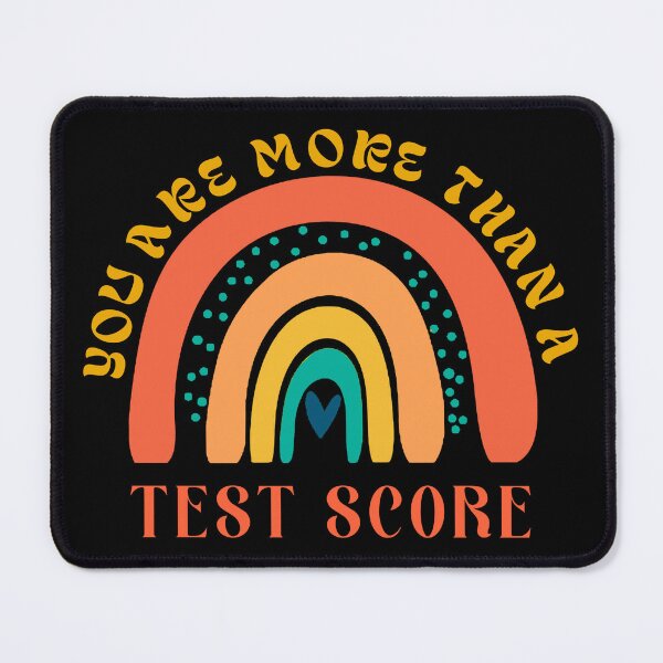 Item preview, You Are More Than A Test Score, vintage colorful rainbow designed and sold by Thevulcano.