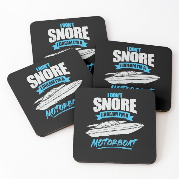 Item preview, I Don't Snore I Dream I'm A Motorboat designed and sold by Marcid95.