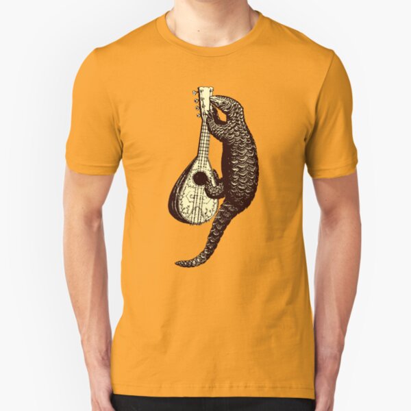 mandolin pangolin Slim Fit T-Shirt