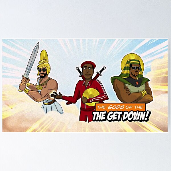 Item preview, The gods of the get down  designed and sold by millenium1964.