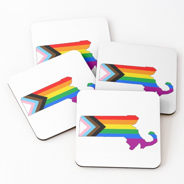 Item preview, Massachusetts Progress Pride designed and sold by Gayesthetic.