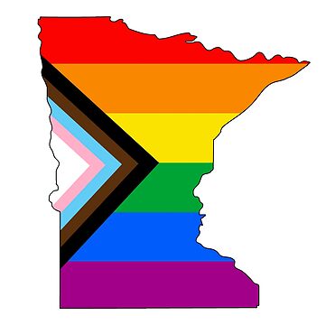 Artwork thumbnail, Minnesota Progress Pride by Gayesthetic