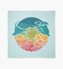 Pañuelo Arco iris acuático (azul claro)