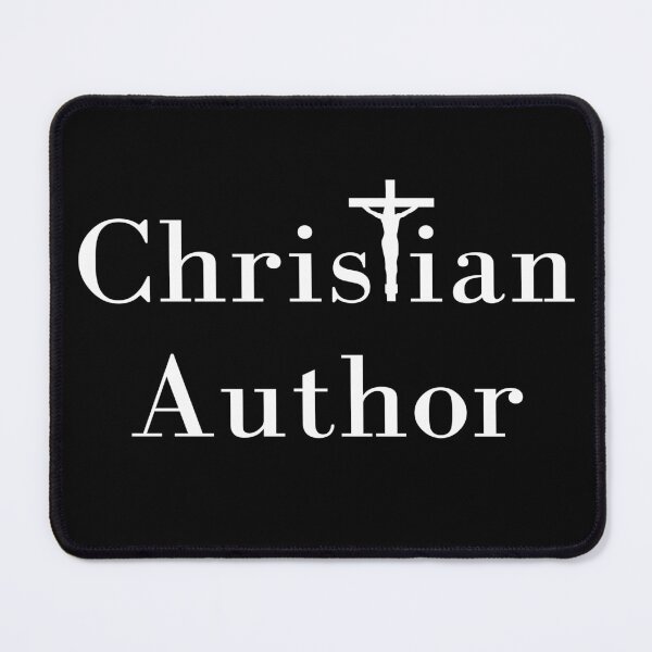 Item preview, Christian Author - White Text designed and sold by TheKnightWriter.