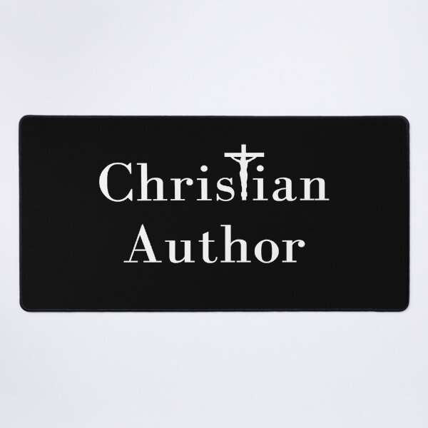 Item preview, Christian Author - White Text designed and sold by TheKnightWriter.